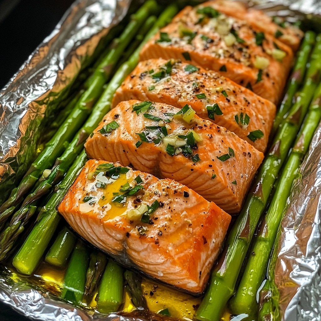 baked-salmon-in-foil-with-asparagus