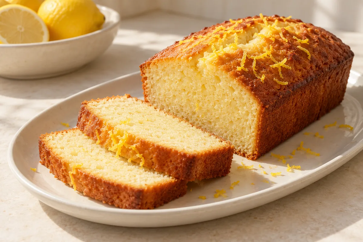 Lemon Yogurt Loaf Cake
