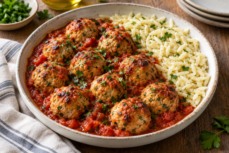 Turkey Meatballs Without Breadcrumbs